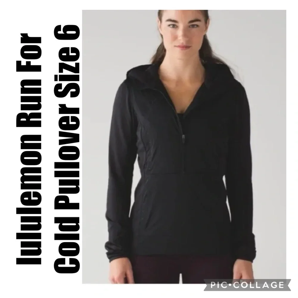 lululemon Run For Cold Pullover Size 6